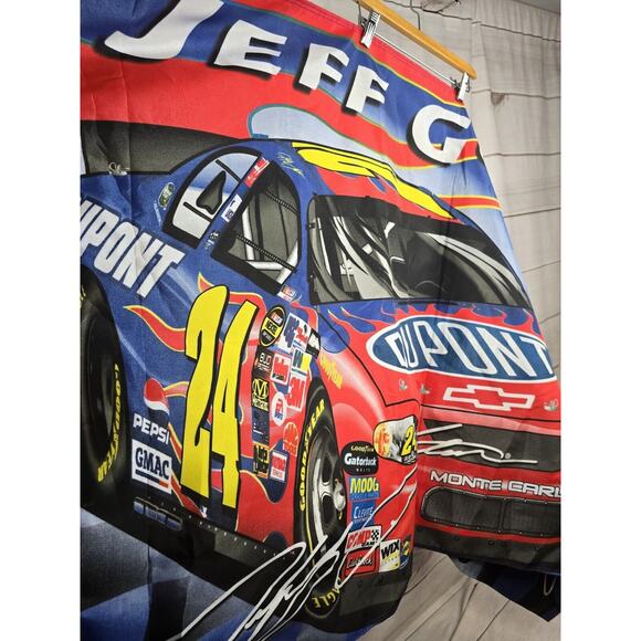 Jeff Gordon # 24 DUPONT DOUBLE SIDED 3ft x 5ft FLAG Banner NASCAR Racing 2006 - Picture 2 of 14